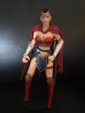 McFarlane Toys DC Multiverse Wonder Woman figure from the Last Knight on Earth